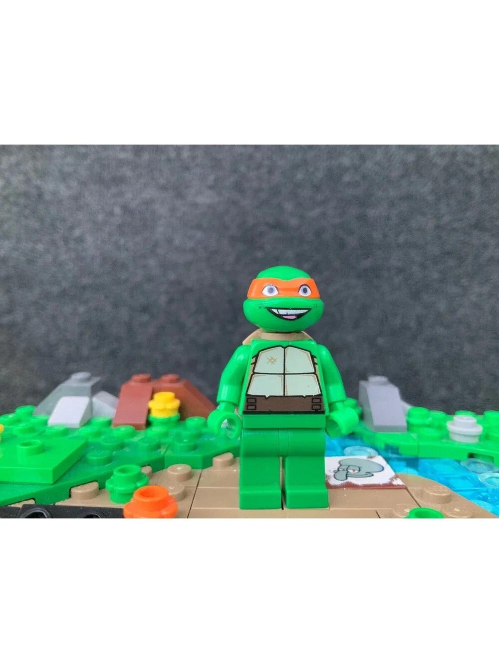 LEGO Michelangelo tnt003 TMNT Ninja Turtles Minifigure